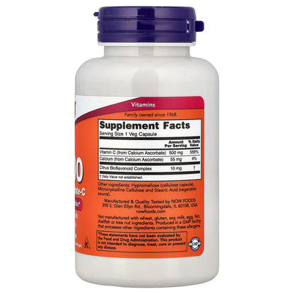 Vitamin C-500 Calcium Ascorbate-C - 250 caps