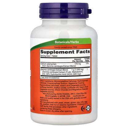 Garcinia, 1000mg - 120 tablets