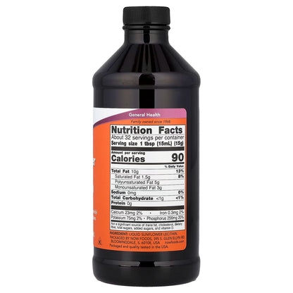 Sunflower Lecithin, Liquid - 473 ml.