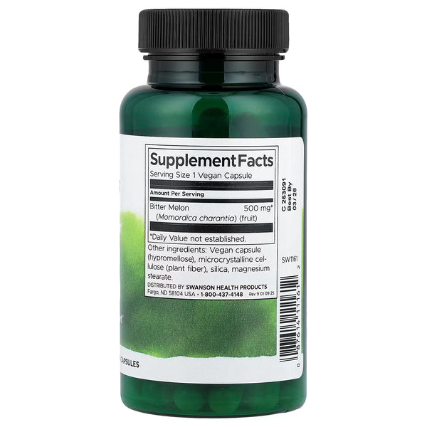 Bitter Melon, 500mg - 60 caps