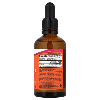 Vitamin D-3 Liquid, 400 IU — 59 ml