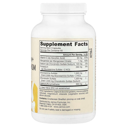 Glucosamine + Chondroitin + MSM - 120 caps