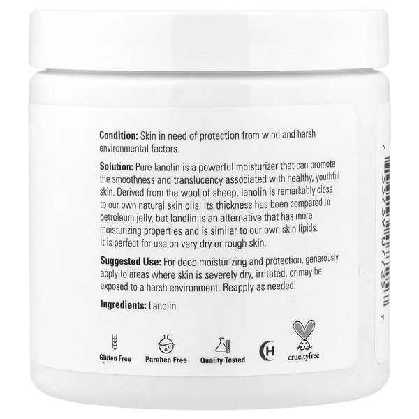 Lanolin, 100% Pure - 198g