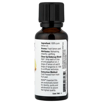 Huile essentielle, huile de citron - 30 ml.