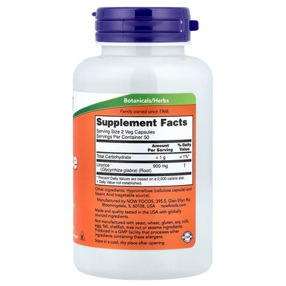 Licorice Root, 450mg - 100 vcaps
