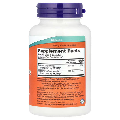 Calcium Hydroxyapatite - 120 caps