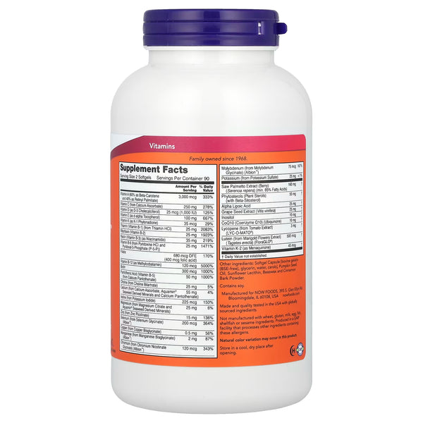 ADAM Multi-Vitamin for Men - 180 softgels