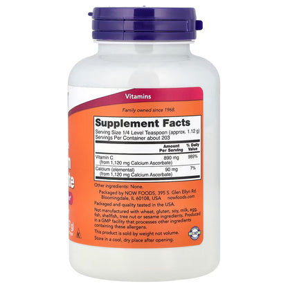 Calcium Ascorbate, Pure Buffered Powder — 227g