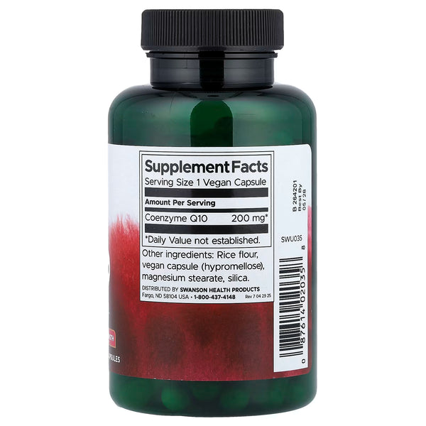 CoQ10, 200mg - 90 caps
