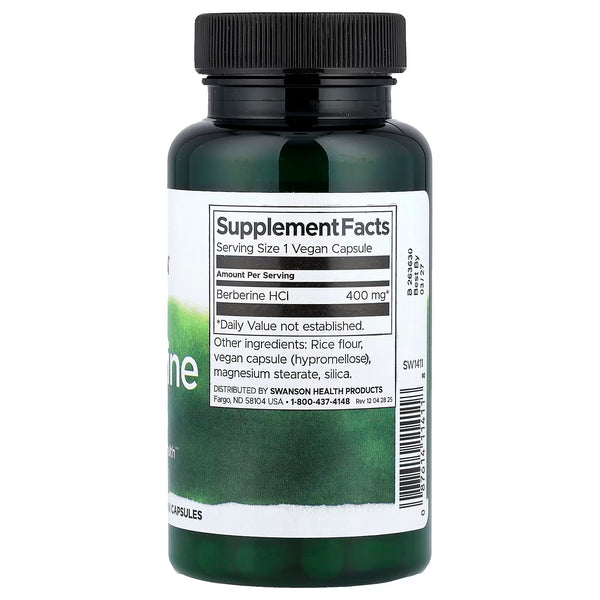 Berberine, 400mg - 60 caps