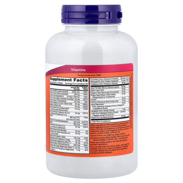 ADAM Multi-Vitamin for Men - 60 tablets