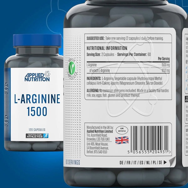 L-Arginine 1500 - 120 caps