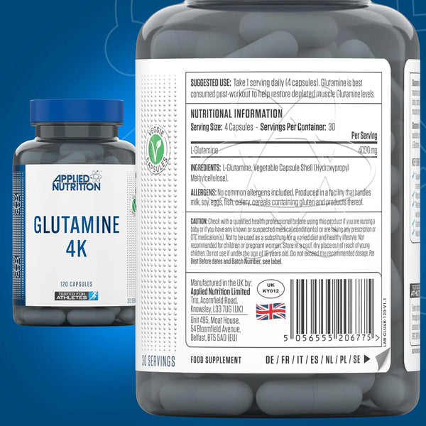 Glutamine 4K - 120 caps