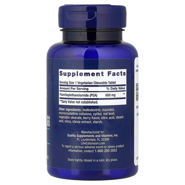 PEA Discomfort Relief - 60 chewable tablets