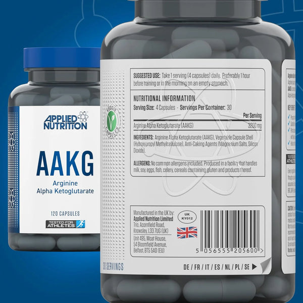 AAKG, 3200mg - 120 caps