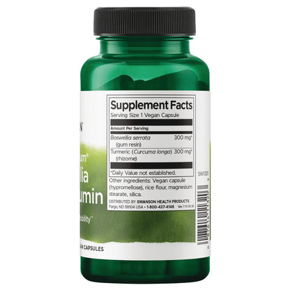 Full Spectrum Boswellia and Curcumin, 300mg - 60 caps