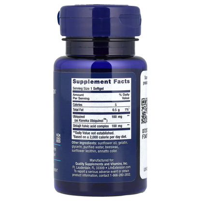 Super Ubiquinol CoQ10 with Enhanced Mitochondrial Support, 100mg - 30 softgels