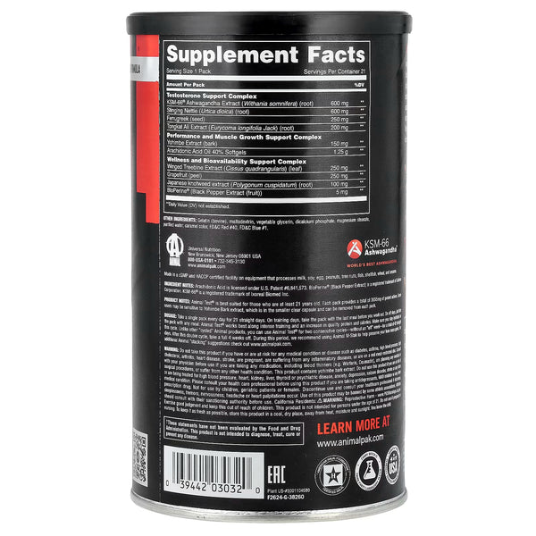 Advanced Animal Test - 21 packs