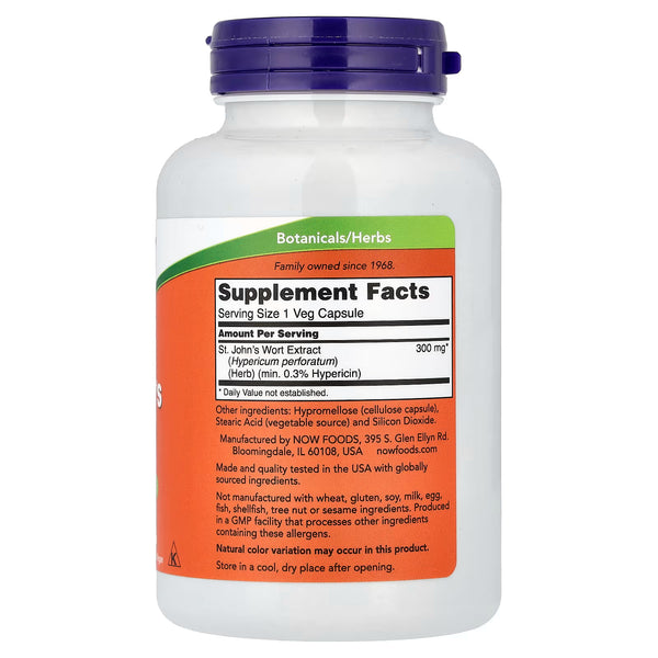 St. John's Wort, 300mg - 250 vcaps
