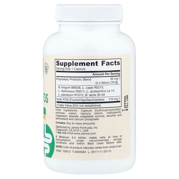 Jarro-Dophilus + FOS - 200 vcaps