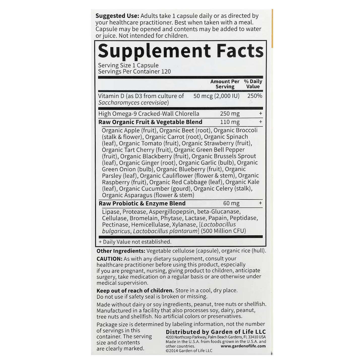 Vitamin Code Raw D3, 2000 IU - 60 vcaps