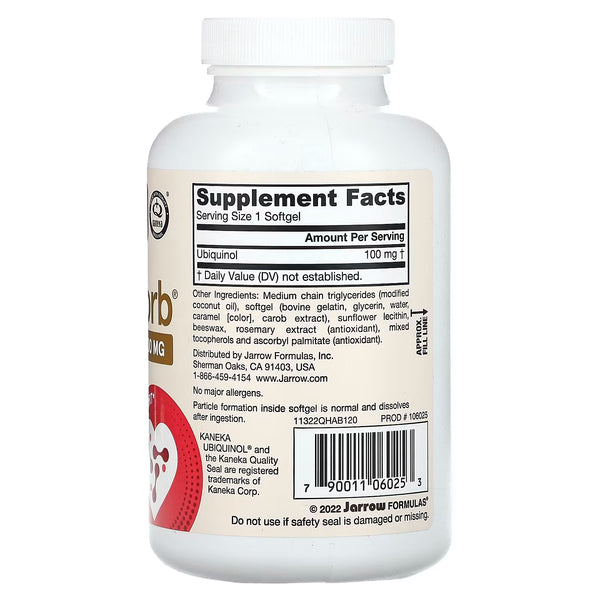Ubiquinol QH-absorb, 100mg - 120 softgels