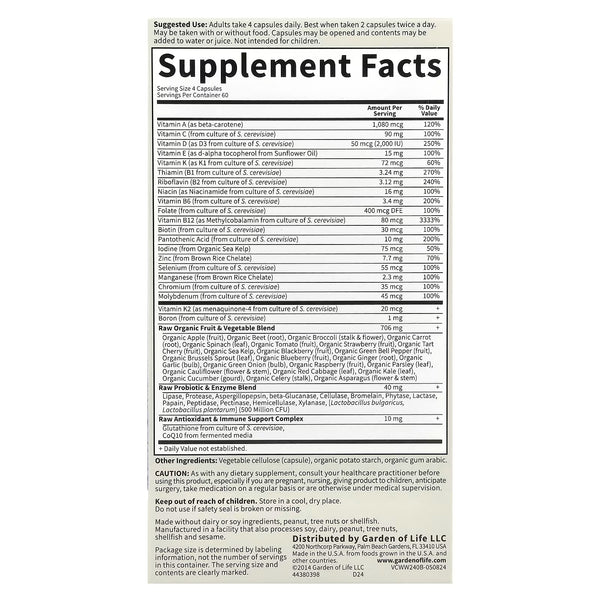 Vitamin Code 50 & Wiser Women - 240 vcaps