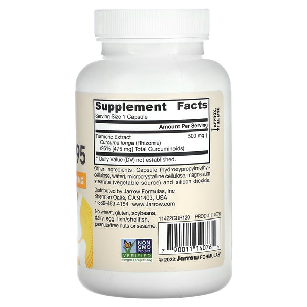 Curcumin 95, 500mg  - 120 vcaps