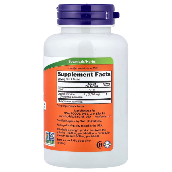 Spirulina, 1000mg - 120 tabs