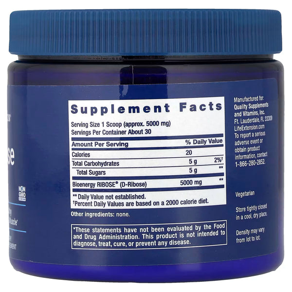 D-Ribose Powder - 150g