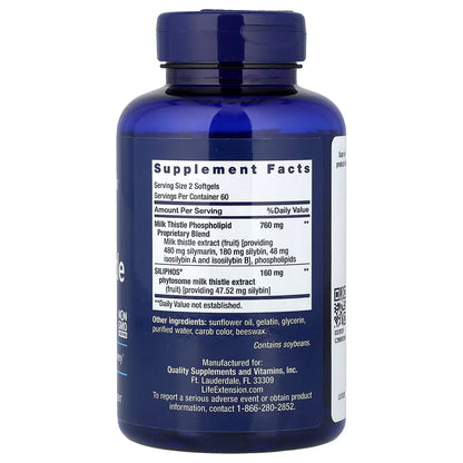 Advanced Milk Thistle - 60 softgels
