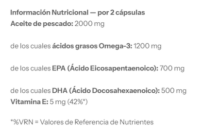 Omega 3 Fish Oil — 90 cápsulas blandas