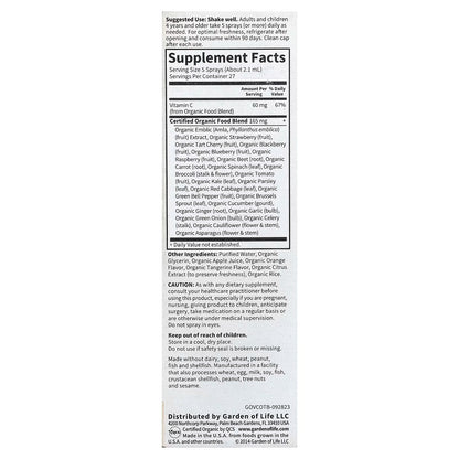 Mykind Vitamin C Spray - 58 ml.