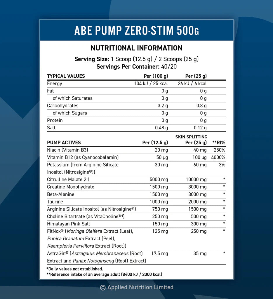 ABE Pump - 500g