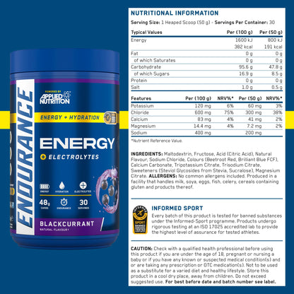 Endurance Energy + Hydration - 1500g