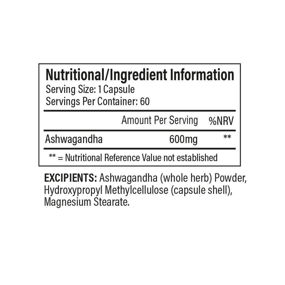 Ashwagandha - 60 caps