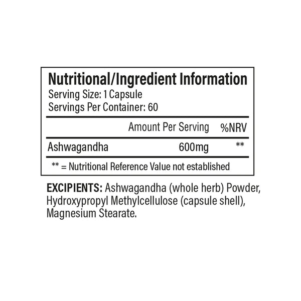 Ashwagandha - 60 caps