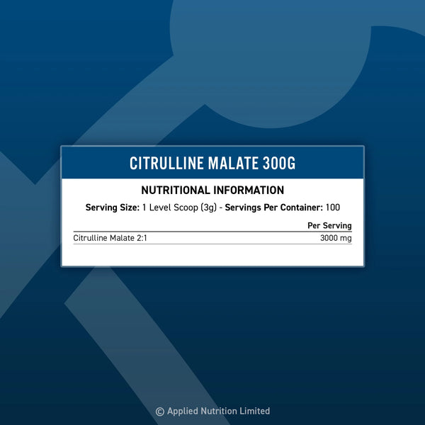 Citrulline Malate 2:1, 3000mg - 300g