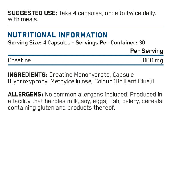 Creatine 3000 - 120 caps