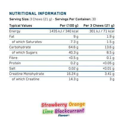 Creatine Chews - 90 chews