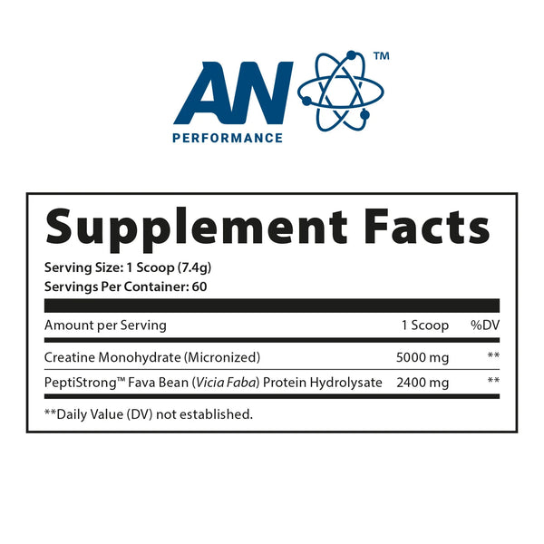 Creatine Monohydrate + Peptide - 444g