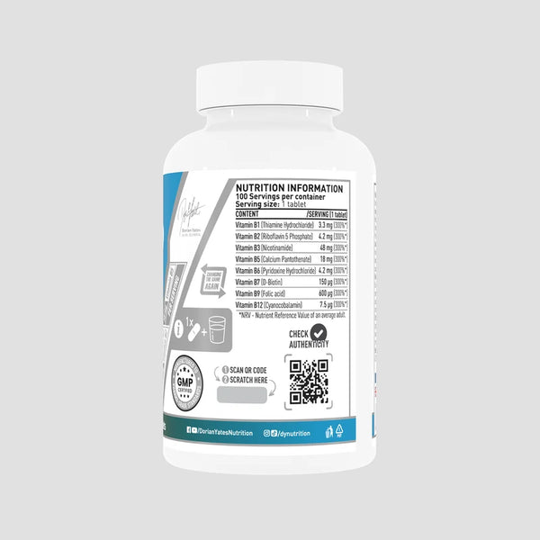 Vitamin B Complex - 100 comprimidos