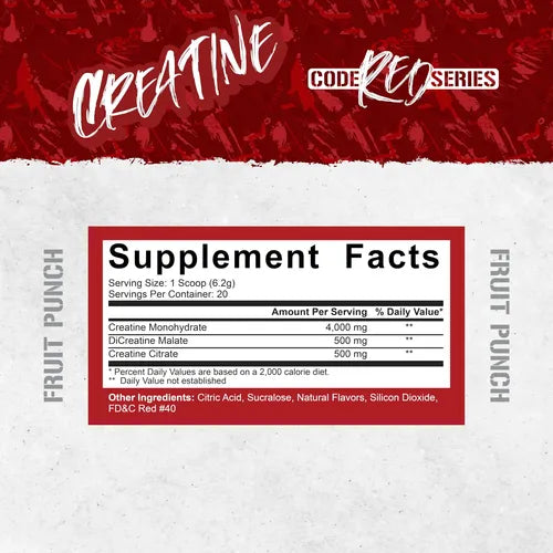 Creatine - Code Red - 126g