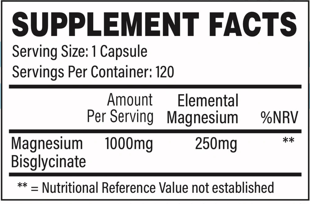 Magnesium - 120 caps