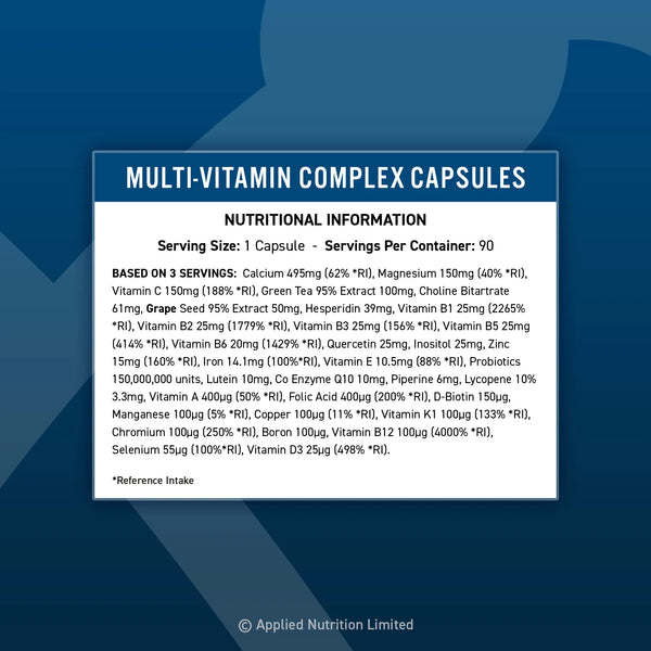 Multi-Vitamin Complex - 90 tablets
