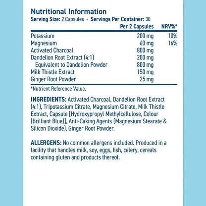 Solutions Detox & Debloat - 60 caps