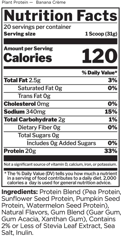 Plant Protein - 620g