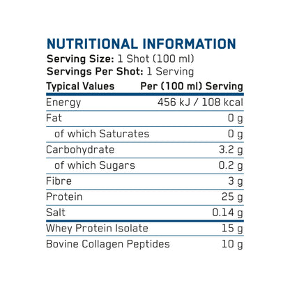 Protein Shots 25gr Protein 12x100ml