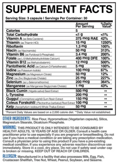 Thyroid Support - 90 caps