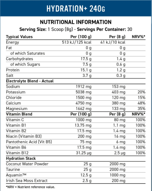 Hydration+ - 240g